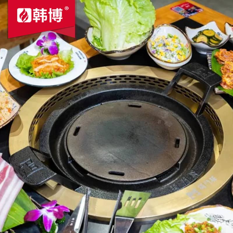 韓式無煙燒烤桌凈化設(shè)備